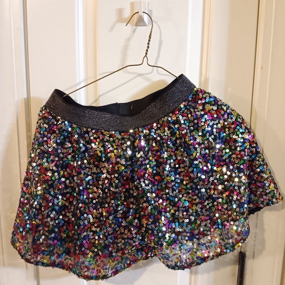 Sequin Multicolor Skirt